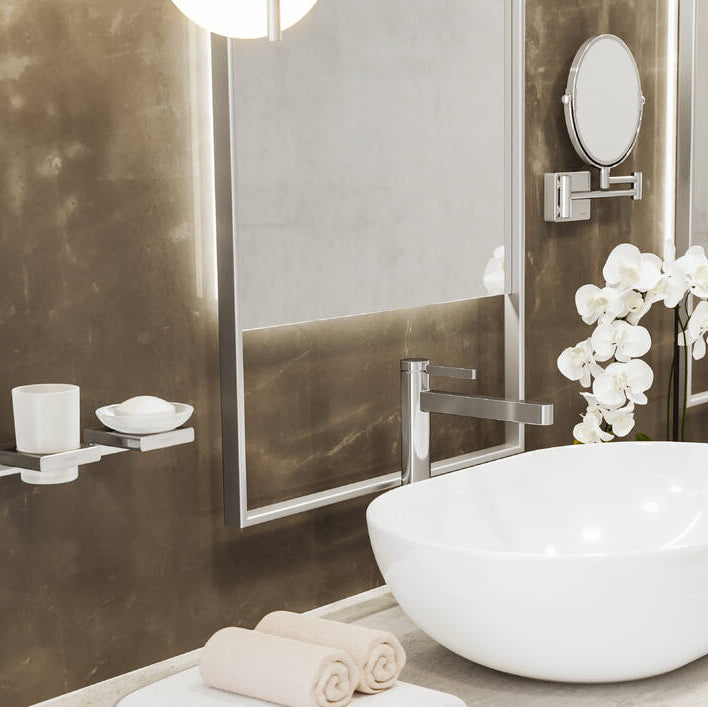 Addstoris Espejo de Tocador Cromo Hansgrohe 41791000 ¡DISPONIBLE PARA ENTREGA INMEDIATA!