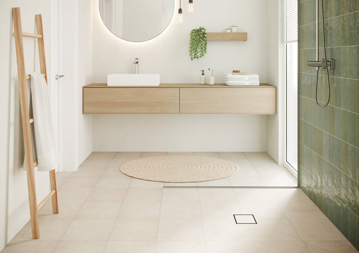 RainDrain Point Desagüe de punto 100/100 Rejilla Trasera Enlosable Hansgrohe 56247800