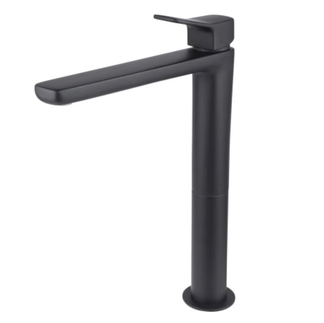 Monomando Alto para Lavabo BRIM® acabado Negro Mate STANZA 21.2158.37