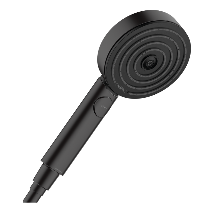 Pulsify S Ducha de mano 105 3jet Relaxation EcoSmart 1.75 GPM Negro Mate Hansgrohe 24112671 Essentials