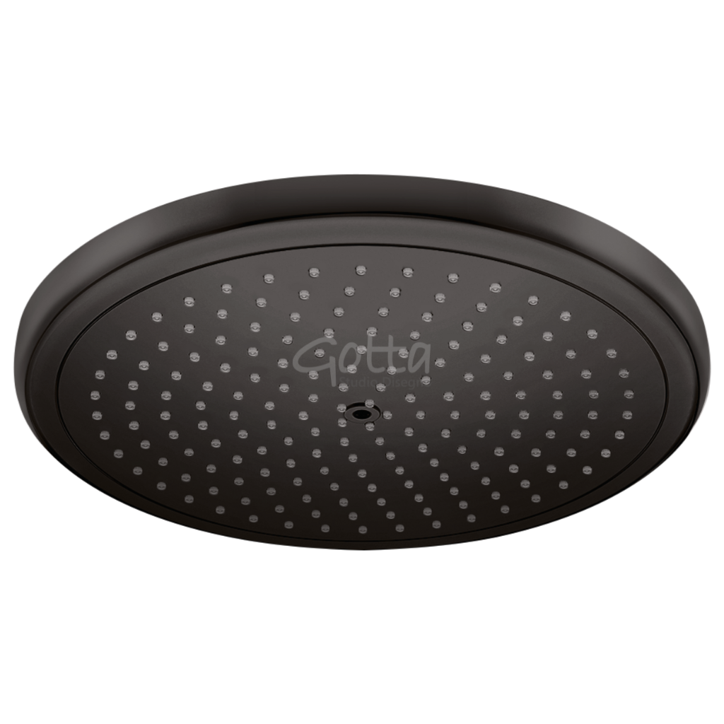 Croma Ducha de muro Croma 280 1jet Negro Mate Hansgrohe 26220670 Essentials