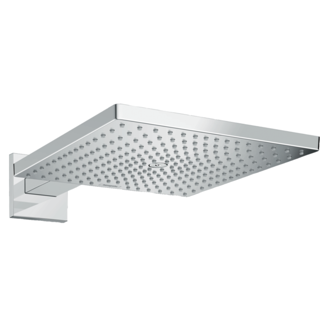 Raindance E Ducha Fija 300 1jet con Brazo 30x30 cm Cromo Hansgrohe 26238000 Essentials