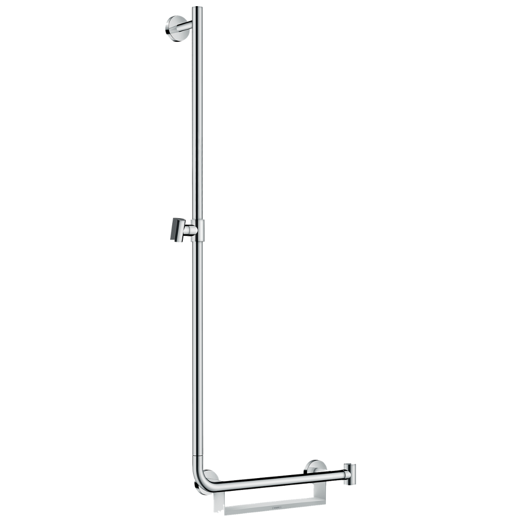Unica Barra de Ducha Comfort 110 con Soporte para Ducha de Mano Lado Izquierdo 26403400 Hansgrohe