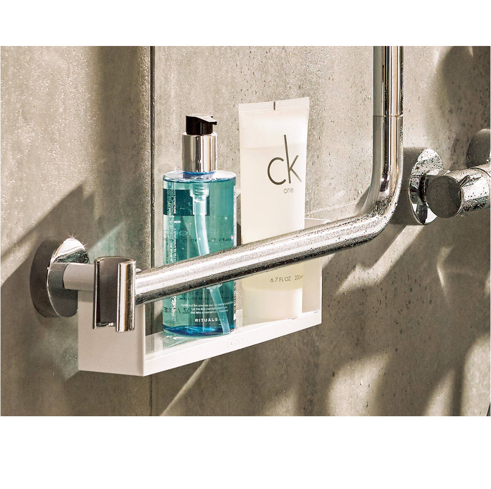 Unica Barra de Ducha Comfort 110 con Soporte para Ducha de Mano Lado Izquierdo 26403400 Hansgrohe
