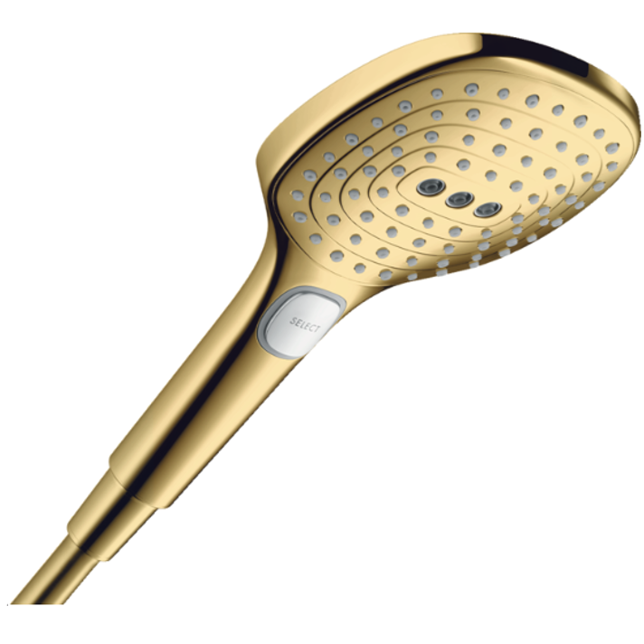 Raindance Select E Teleducha 120 3jet Oro Pulido Hansgrohe 26520990 -PEDIDO ESPECIAL-