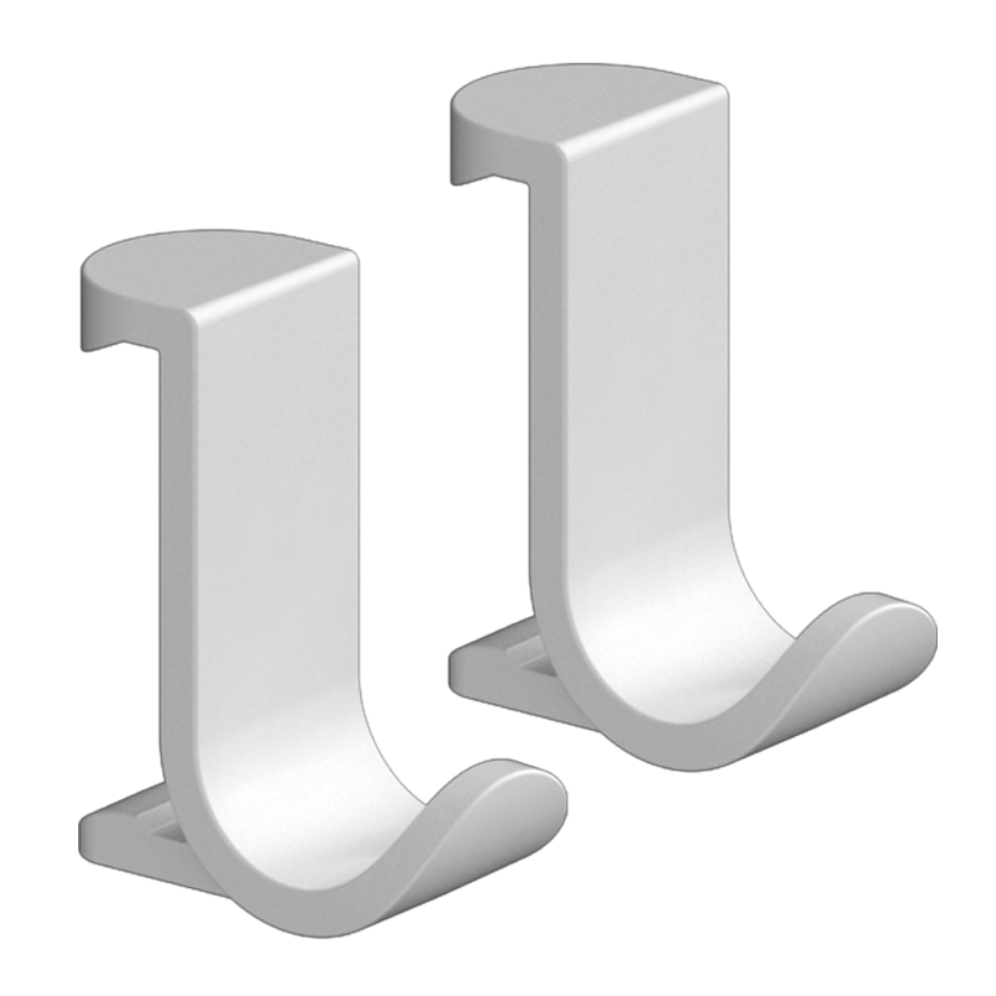 Wallstoris Percha 2 piezas Blanco Mate Hansgrohe 27914700 -DISPONIBLE PARA ENTREGA INMEDIATA-