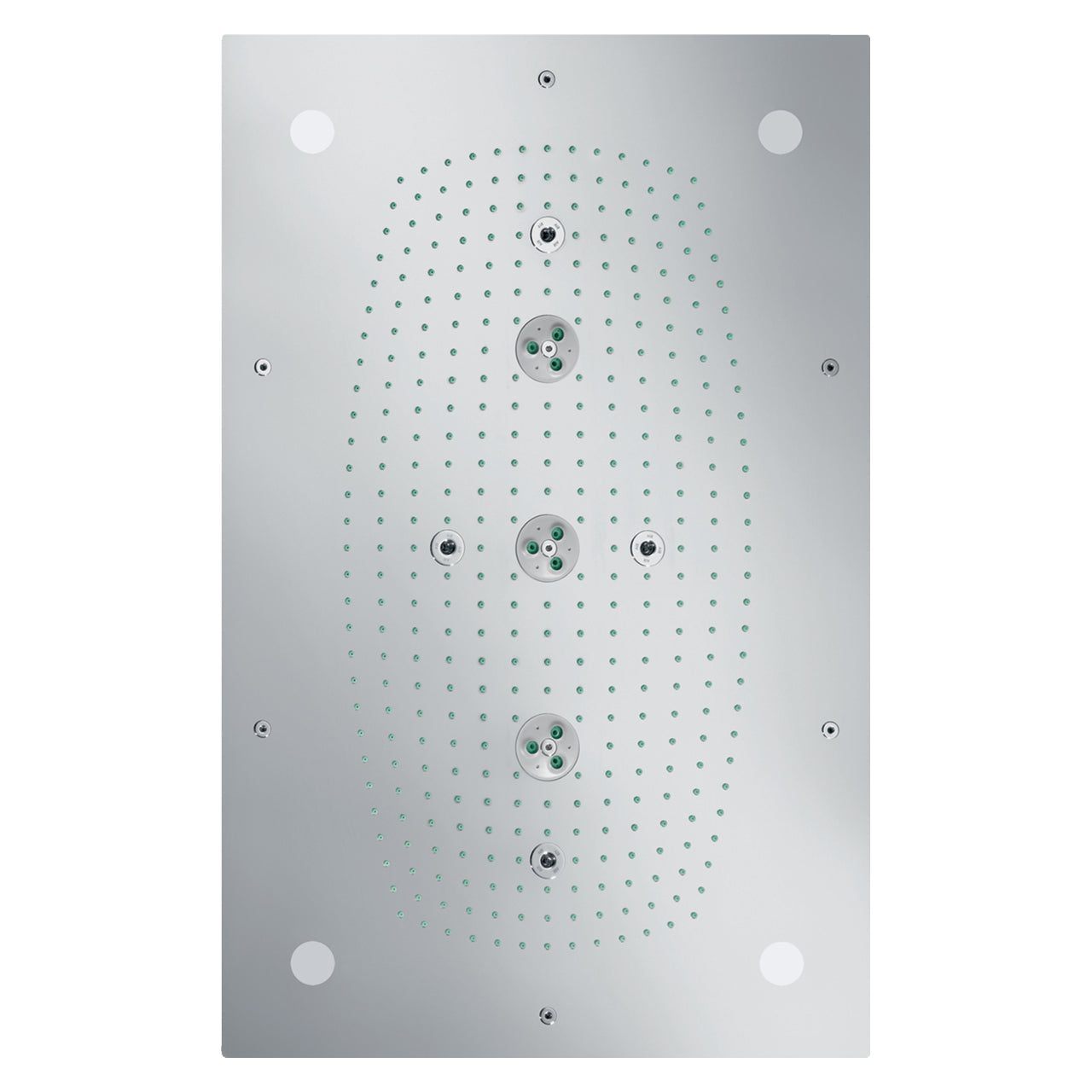 Raindance Rainmaker Ducha fija Gran Formato 68x46cm 3jet con iluminación Hansgrohe 28418000 Essentials ¡DISPONIBLE ENTREGA INMEDIATA!
