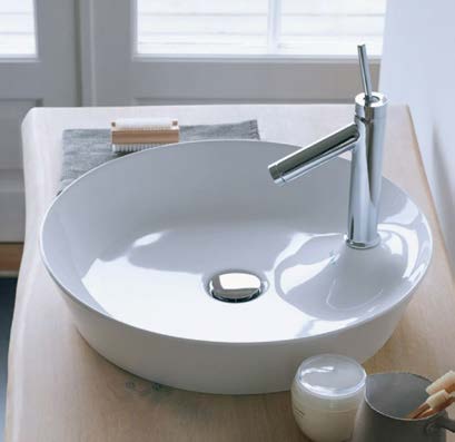 Lavabo Cape Cod Sobre Cubierta sin Rebosadero Duravit 2328480000