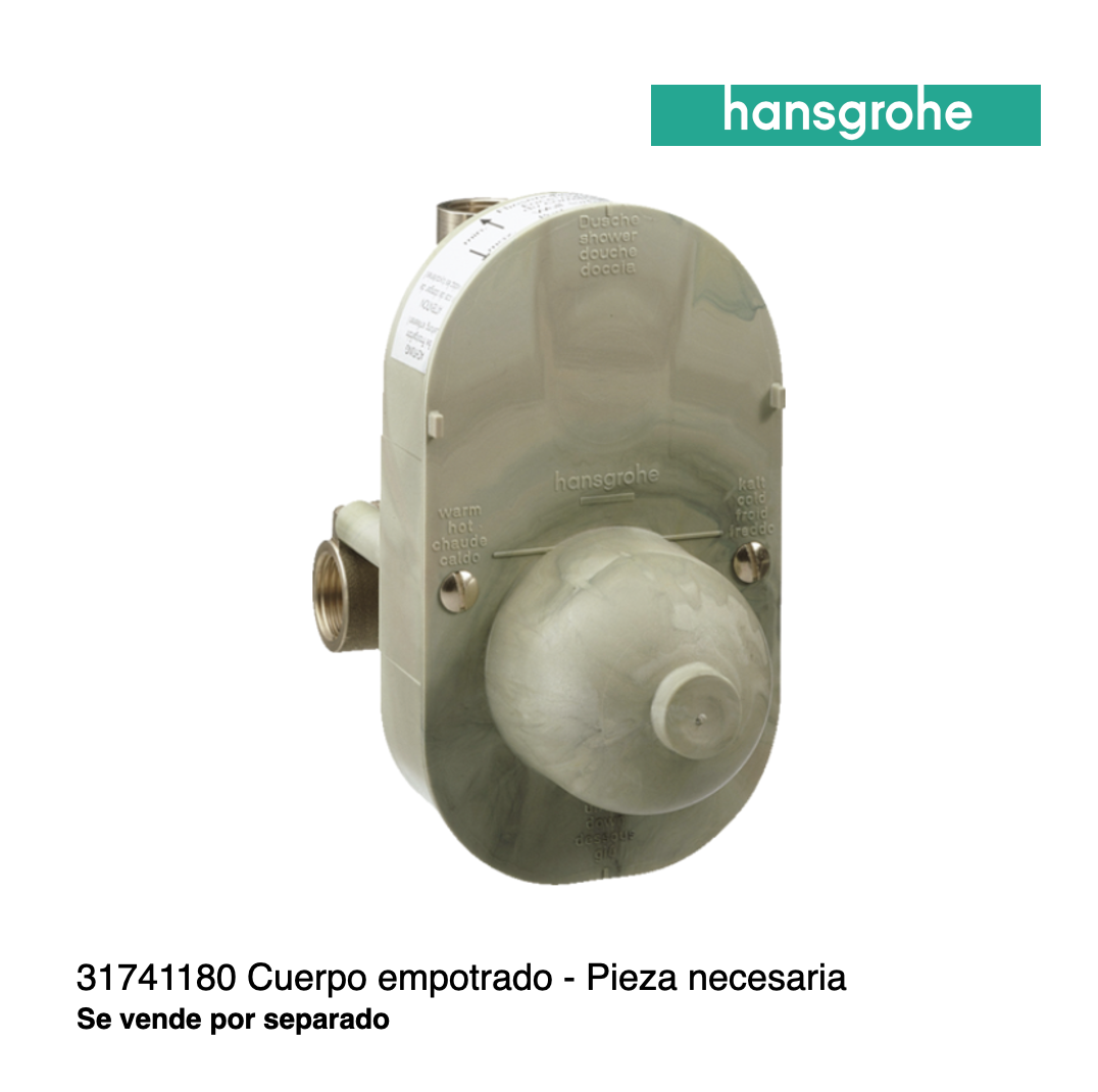 Talis E Monomando de Bañera Empotrado Cromo Hansgrohe 71746000 Essentials