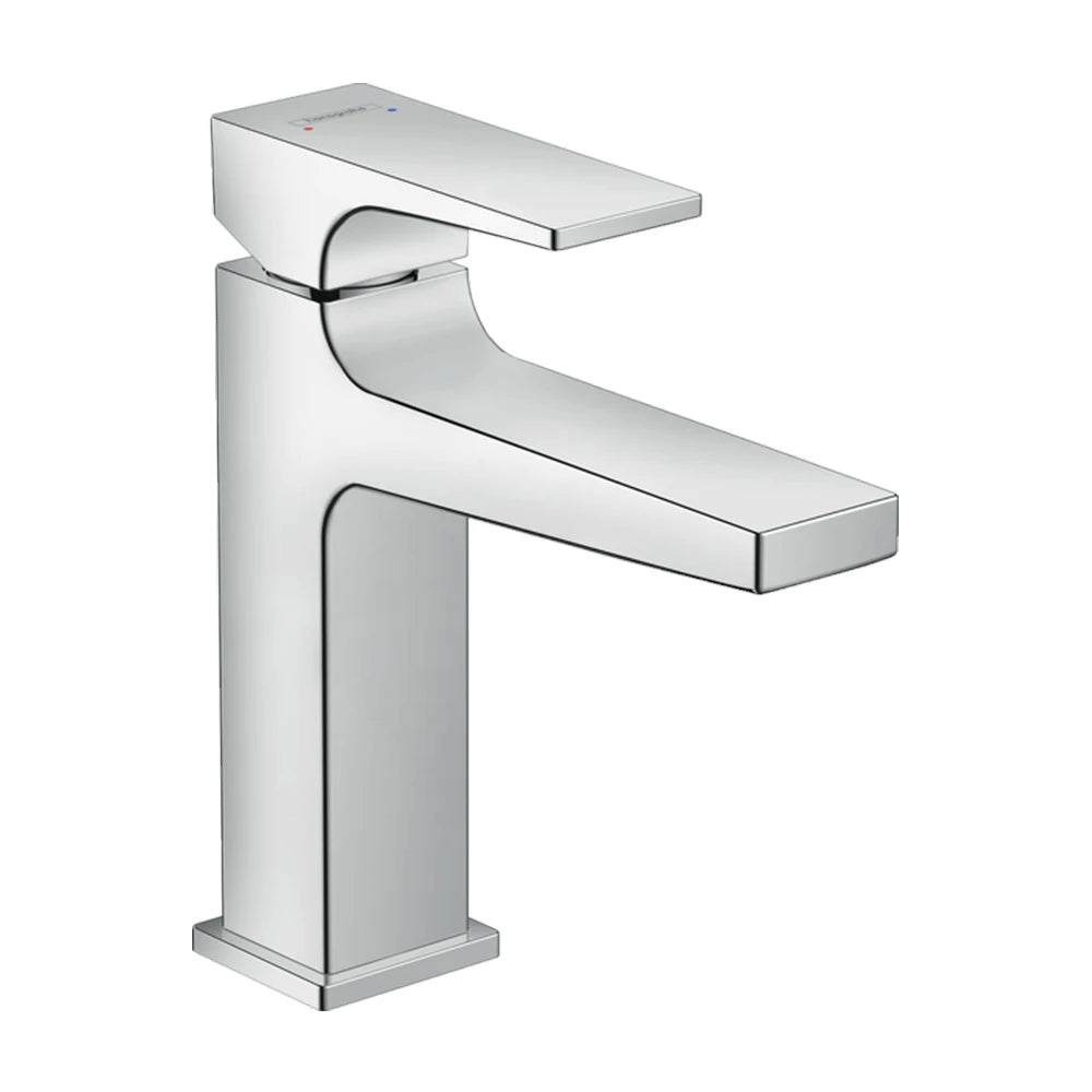 Metropol Monomando de Lavabo 110 con Vaciador Push-Open Cromo Hansgrohe 32507000 Essentials