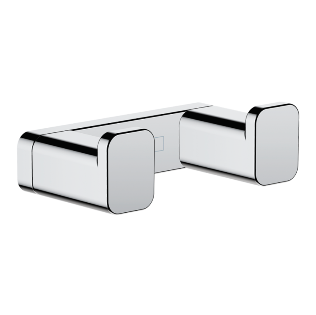 Addstoris Percha Doble Latón Cromo Hansgrohe 41755000 Essentials