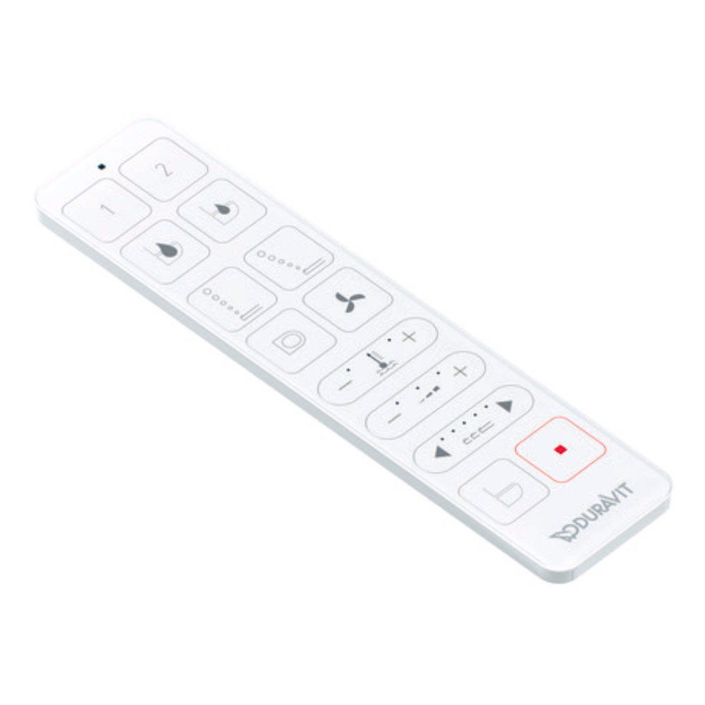 WC SensoWash® u Inodoro Inteligente a Piso. Asiento, Lavado y Secado Regulable, Mando a Distancia Duravit 622000011001300