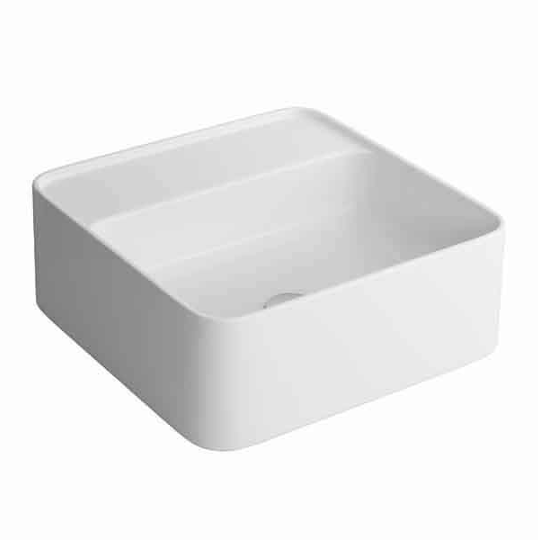 Lavabo de sobreponer (apoyo) KADER® 39x40x15 cm STANZA® 70.7020.23