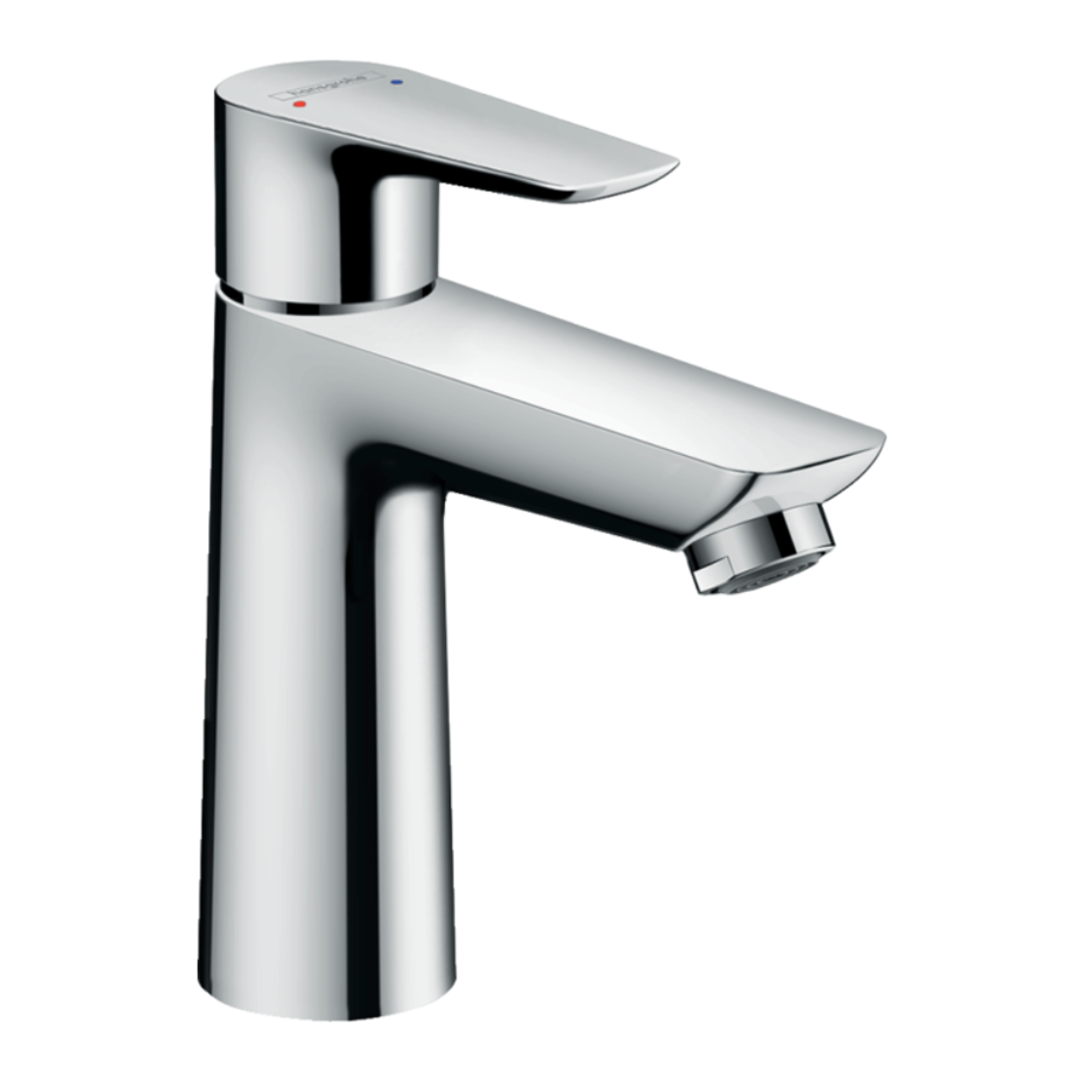 Talis E Monomando de lavabo 110 sin vaciador Cromo Hansgrohe 71712000 Essentials