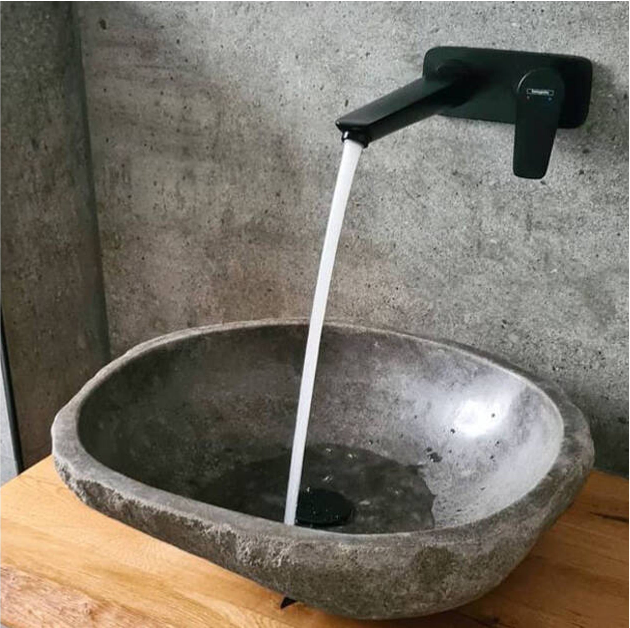 Talis E Mezclador Monomando de Lavabo empotrado a Muro con caño 22.5 cm Negro Mate Hansgrohe 71734670