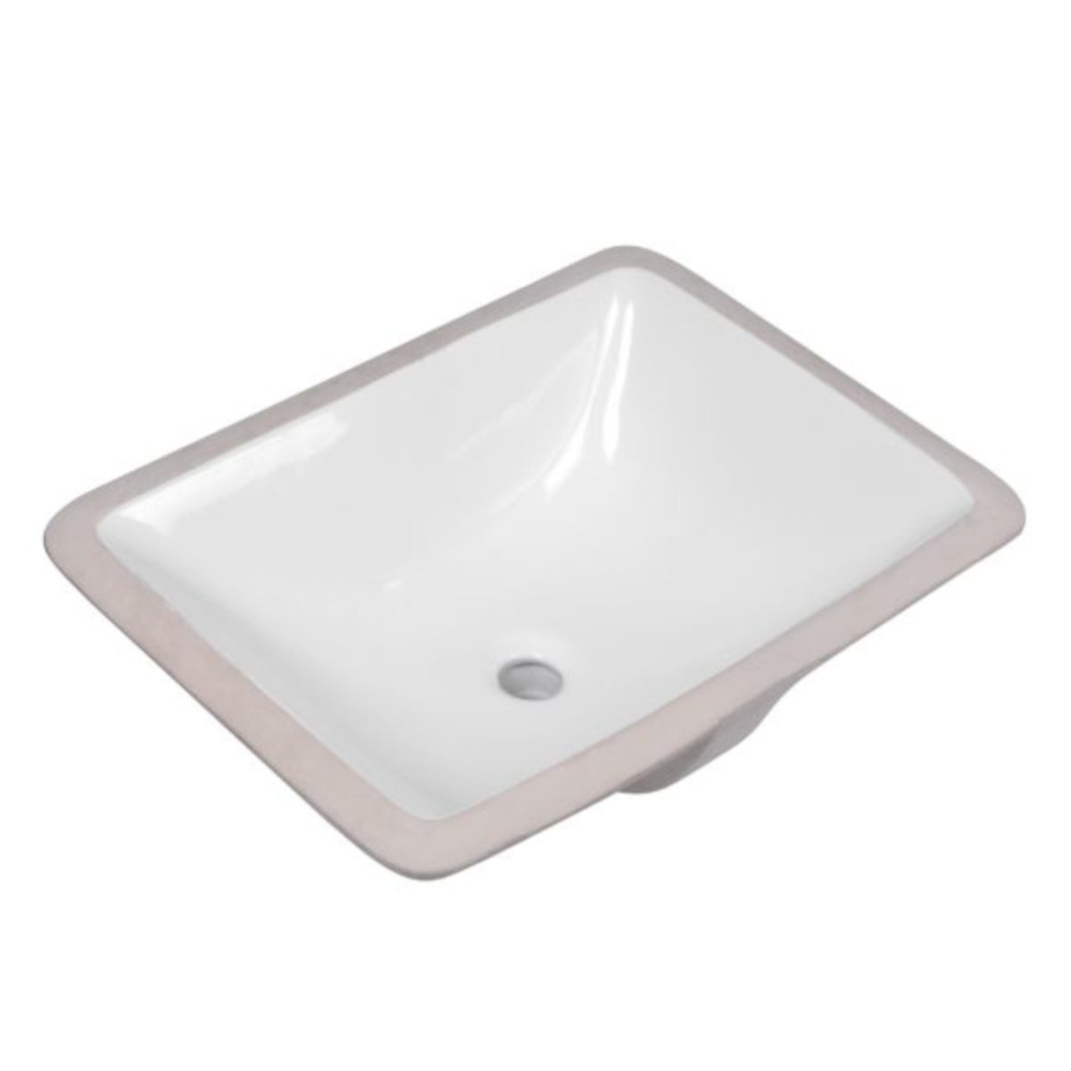 Lavabo Rectangular de Bajo Cubierta KADER® 51x38x19.5 cm STANZA 73.7309.23
