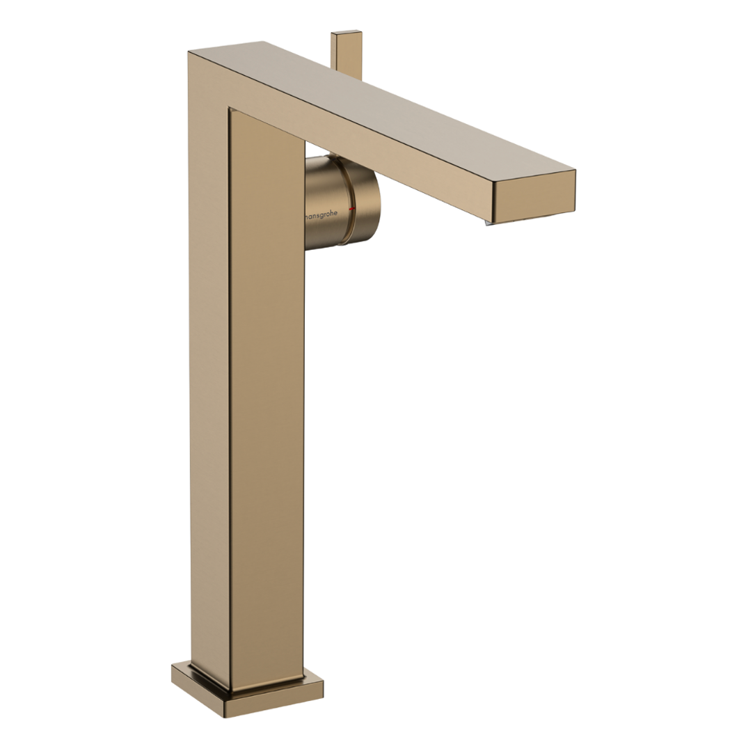 Tecturis E Mezclador monomando de lavabo 240 Fine CoolStart EcoSmart+ s/vaciador Bronce Cepillado Hansgrohe 73072140 Essentials