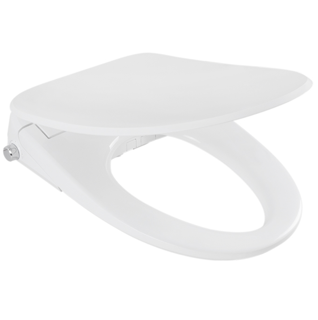 Asiento Bidet Electrónico Alargado color Blanco Urrea AACI402L