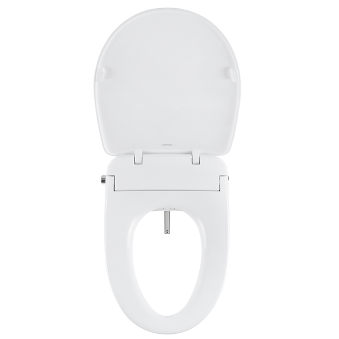Asiento Bidet Electrónico Alargado color Blanco Urrea AACI402L