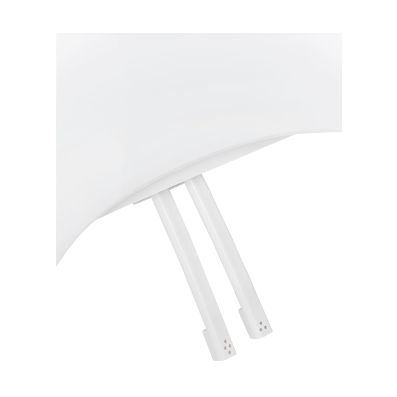 Asiento Bidet Mecánico Alargado color Blanco Urrea AACM202L