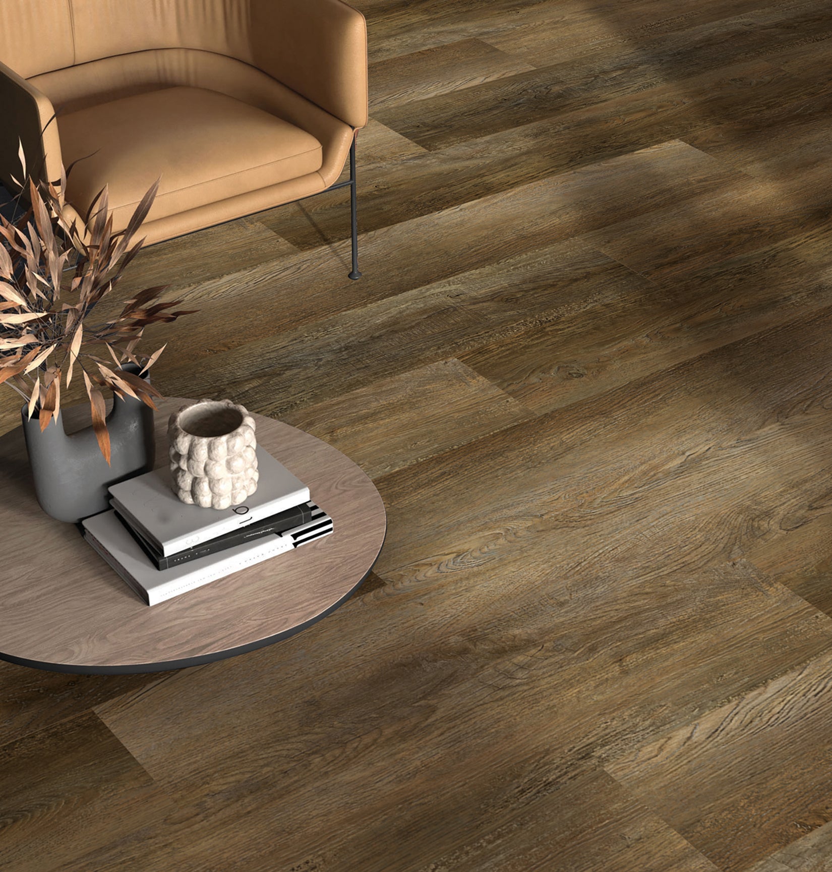 ALORA ALMOND - Piso SPC 1530x230x55 mm. Caja con 8 piezas / 2.82 m2