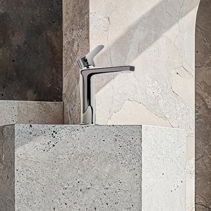 Monomando Corto para Lavabo BRIM® acabado Cromo STANZA 21.2160.21