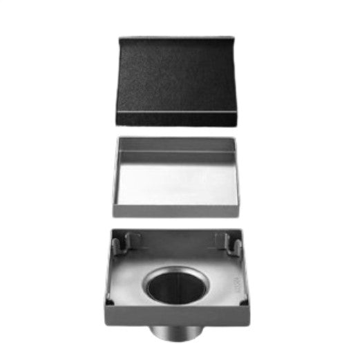 Coladera anti-plagas para Inserto en Acero Inoxidable 10x10 cm Tecnobath CO100