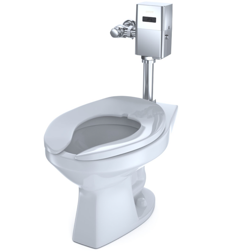 WC comercial de ultra alta eficiencia 1.0 GPD taza alargada TOTO CT705UN