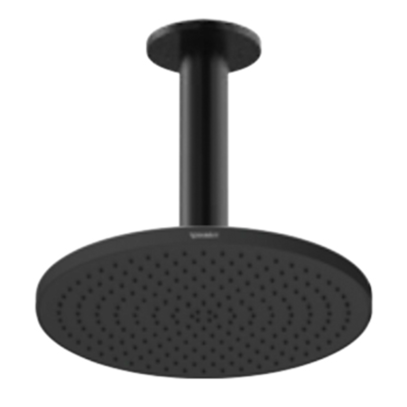 Regadera Ducha fija a Techo Duravit Negro Mate DV06600170460922
