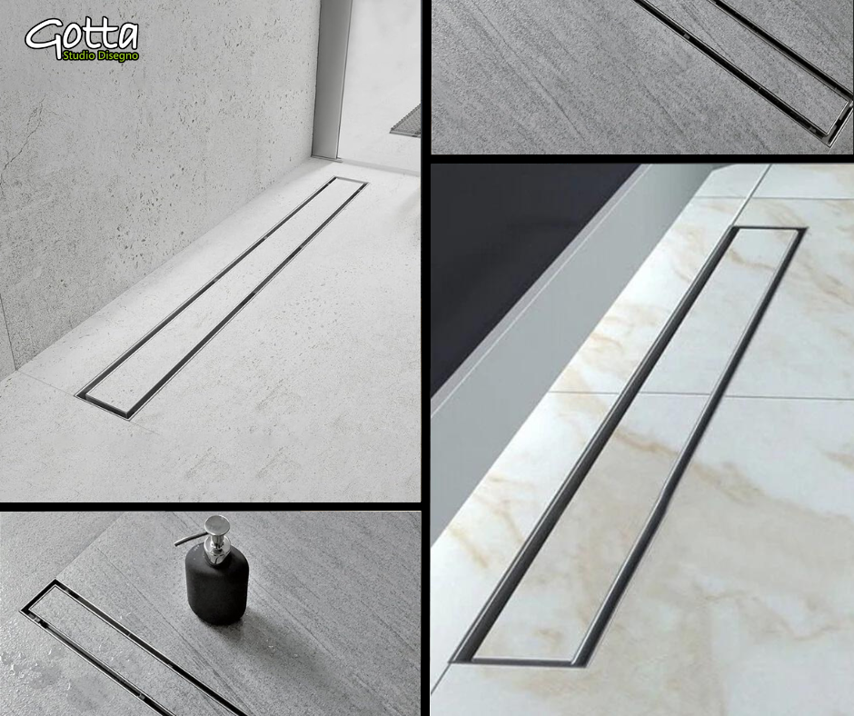 Desagüe Lineal Acero Inoxidable para Inserto 65 cm Chudej CH 650/50 KN
