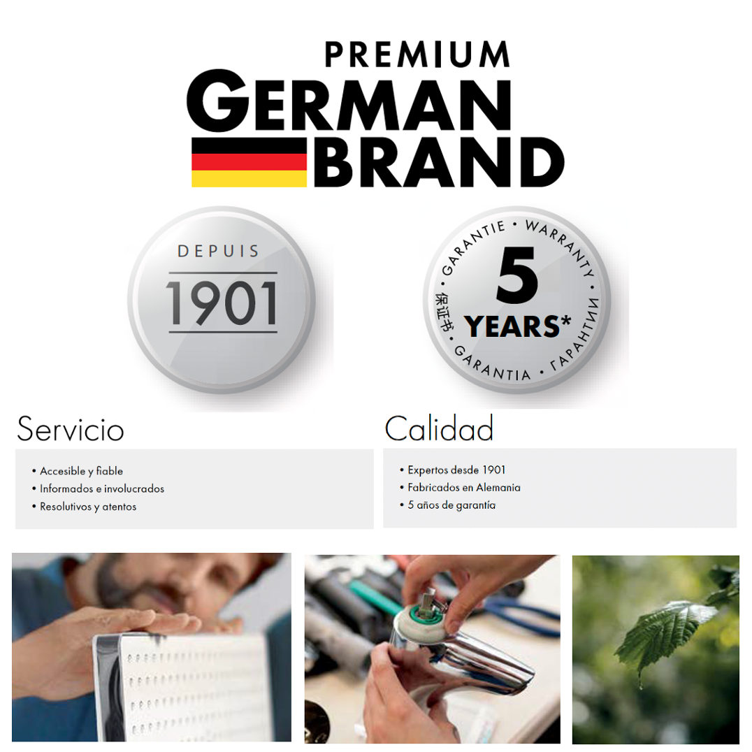 Monomando de lavabo con vaciador Push-Open Cromo Logis 100 Hansgrohe 71107000 ¡DISPONIBLE PARA ENTREGA INMEDIATA!