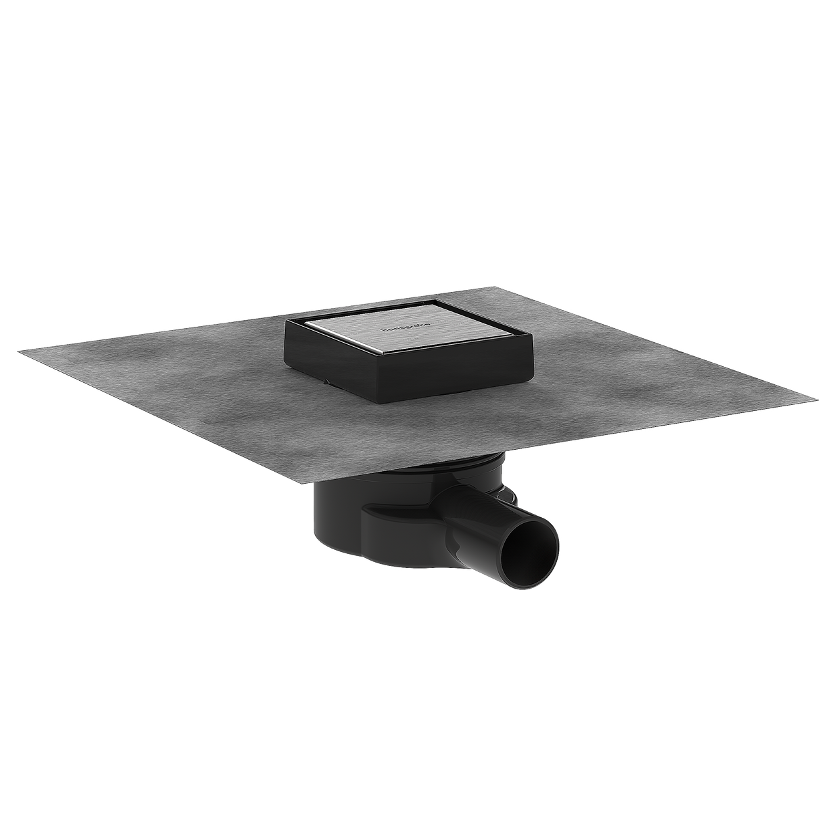 RainDrain Point Desagüe de punto 100/100 Rejilla Trasera Enlosable Hansgrohe 56247800