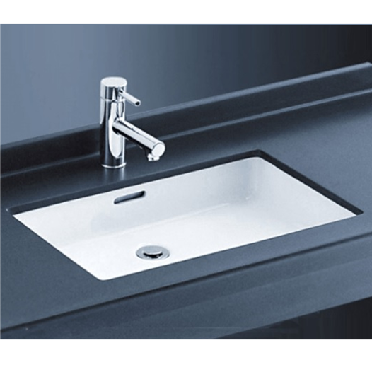 TOTO Lavabo Fina Porcelana de Bajo cubierta con Rebosadero 60.4x36.5 cm ADA TOTO L520