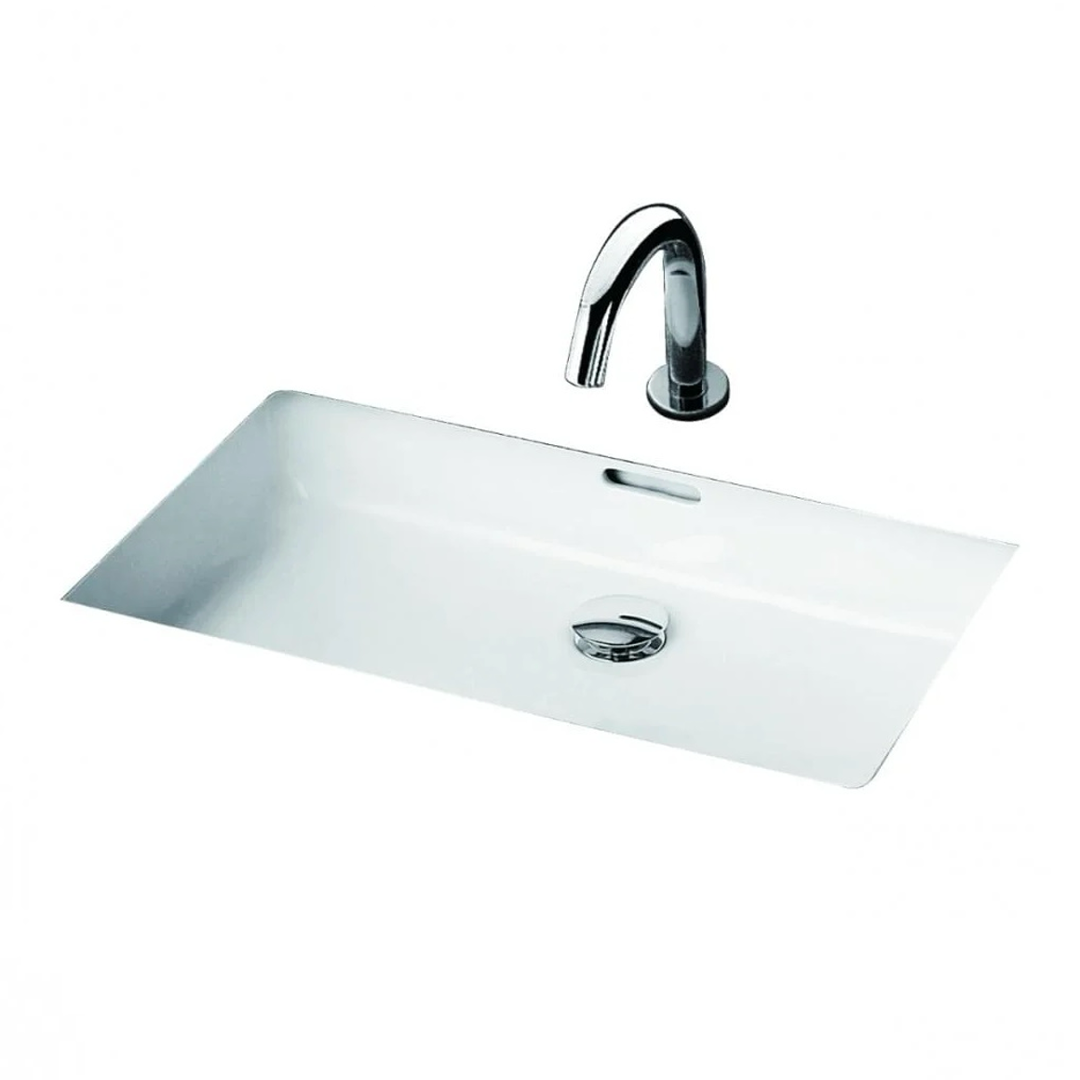 TOTO Lavabo Fina Porcelana de Bajo cubierta con Rebosadero 60.4x36.5 cm ADA TOTO L520