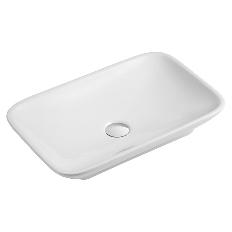 Lavabo sobrecubierta cerámica 55.5x36.5x12 cm Amsterdam