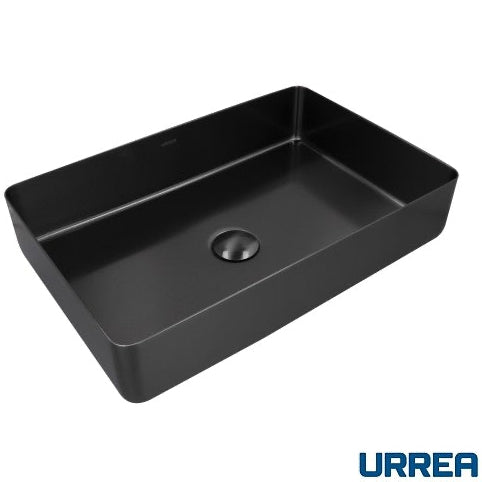Lavabo INOX Rectangular de Sobreponer 52.6x34.6x12 cm Gun Metal LV1079A811