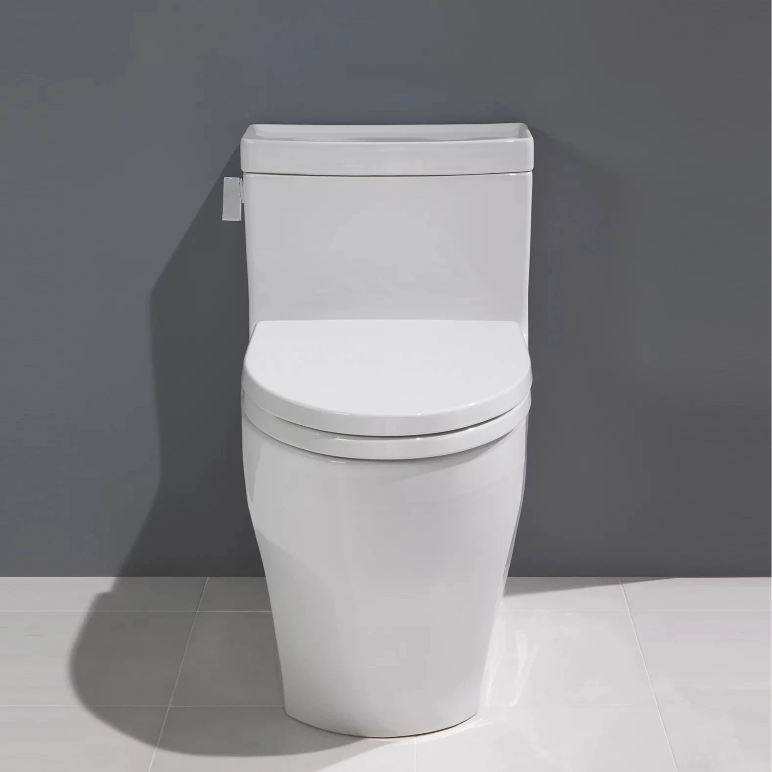 TOTO Legato™ One Piece Toilet 1.28 GPF Inodoro de Taza alargada TOTO MS624124CEFG#01