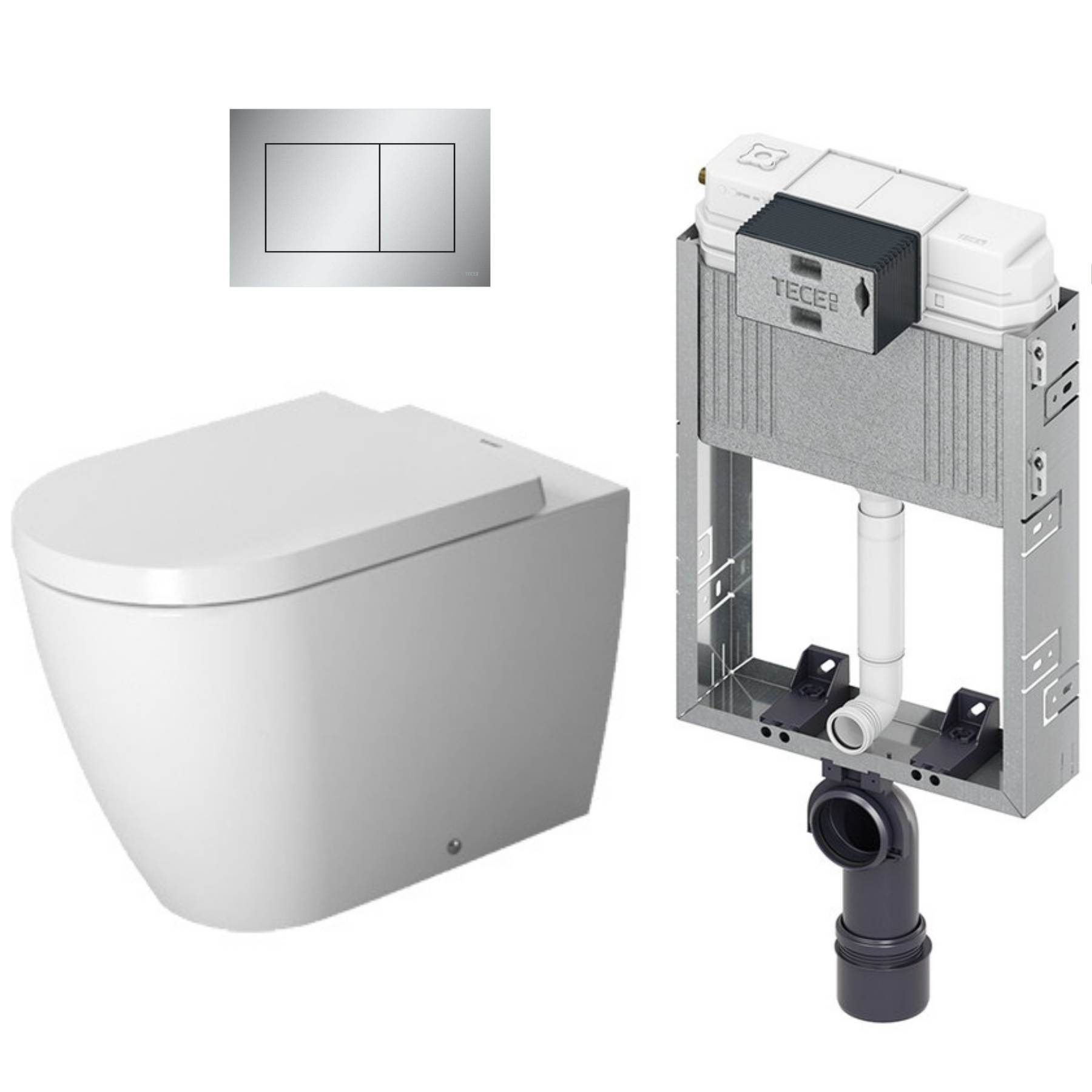 DURAVIT PULSADOR CISTERNA DOBLE DESCARGA