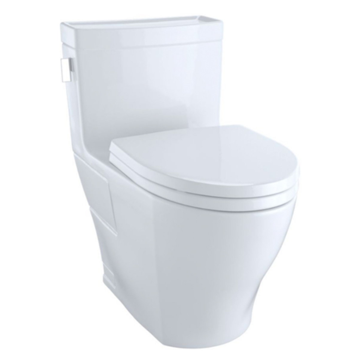 TOTO Legato™ One Piece Toilet 1.28 GPF Inodoro de Taza alargada TOTO MS624124CEFG#01