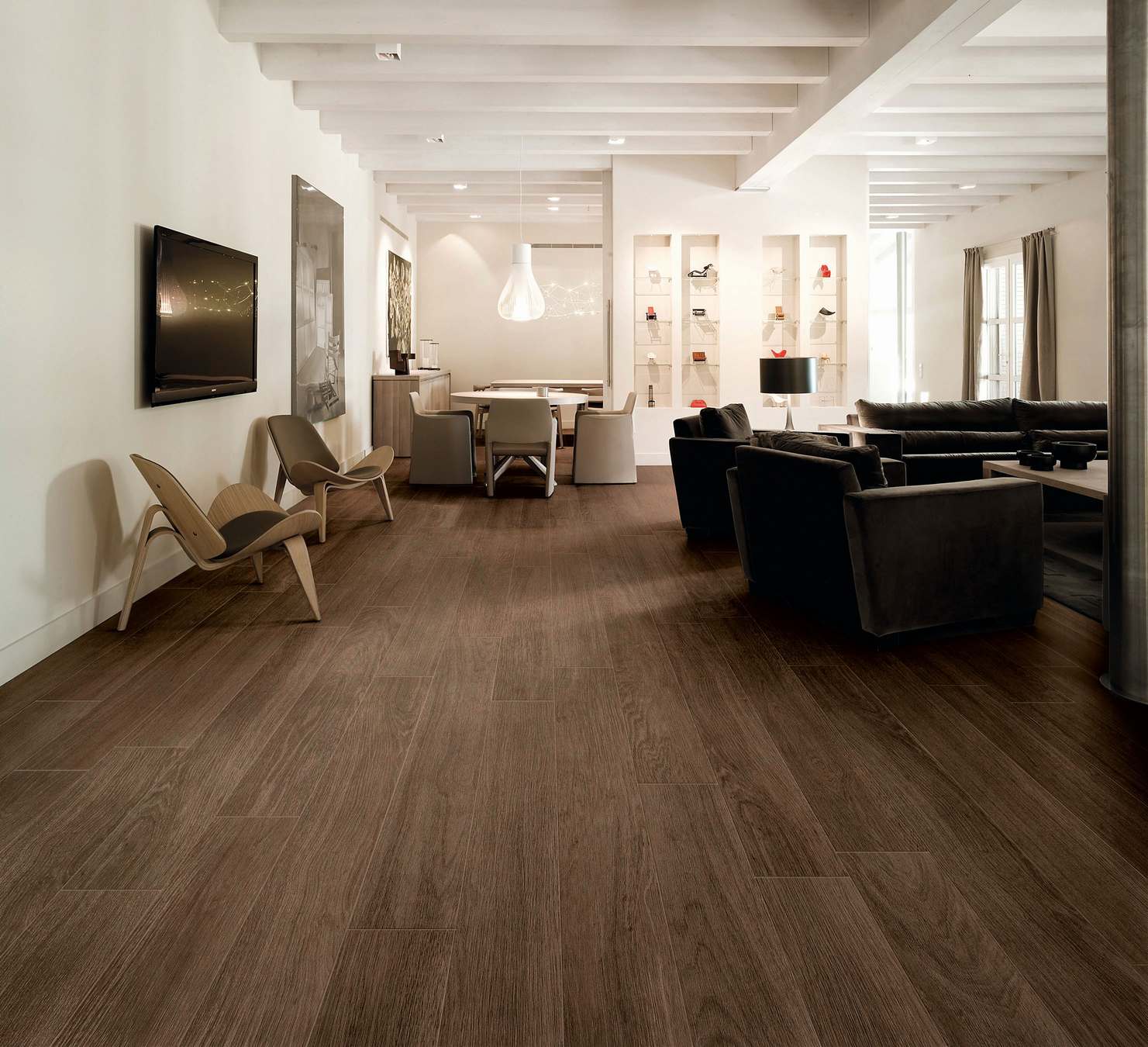 MARBELLA OAK OTOÑO - Piso SPC 122x18.3x0.55 cm. Caja con 10 piezas / 2.24 m2