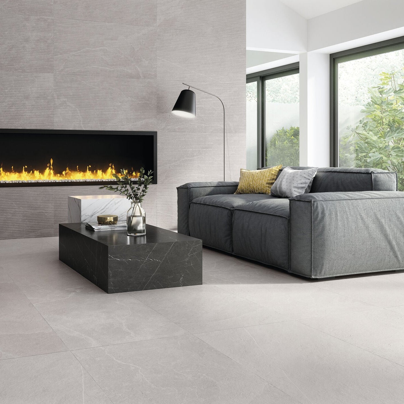 OVERLAND PEARL - Piso Porcelánico Rectificado Esmaltado Mate 60x120 cm / Caja con 2 Pzs / Precio por Caja con 1.44 m2