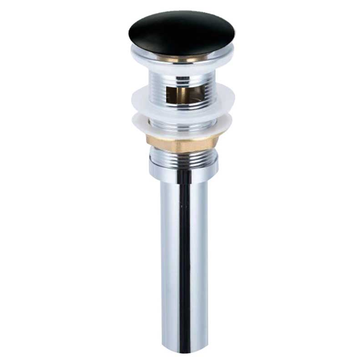 Contra cerámica sin rebosadero acabado Negro Mate POPUPB