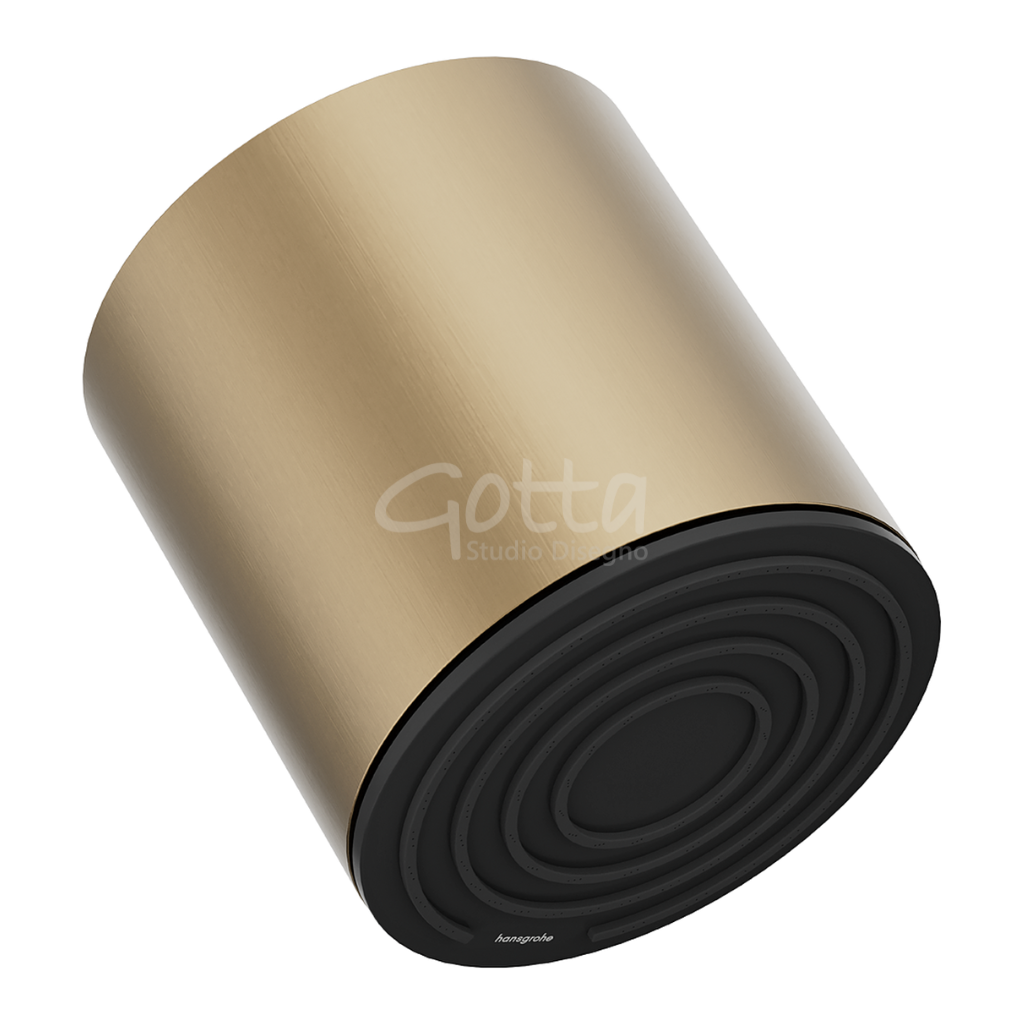 Pulsify S Ducha Fija 105 1jet Green Chorro PowderRain Bronce Cepillado Hansgrohe 24132140 Essentials