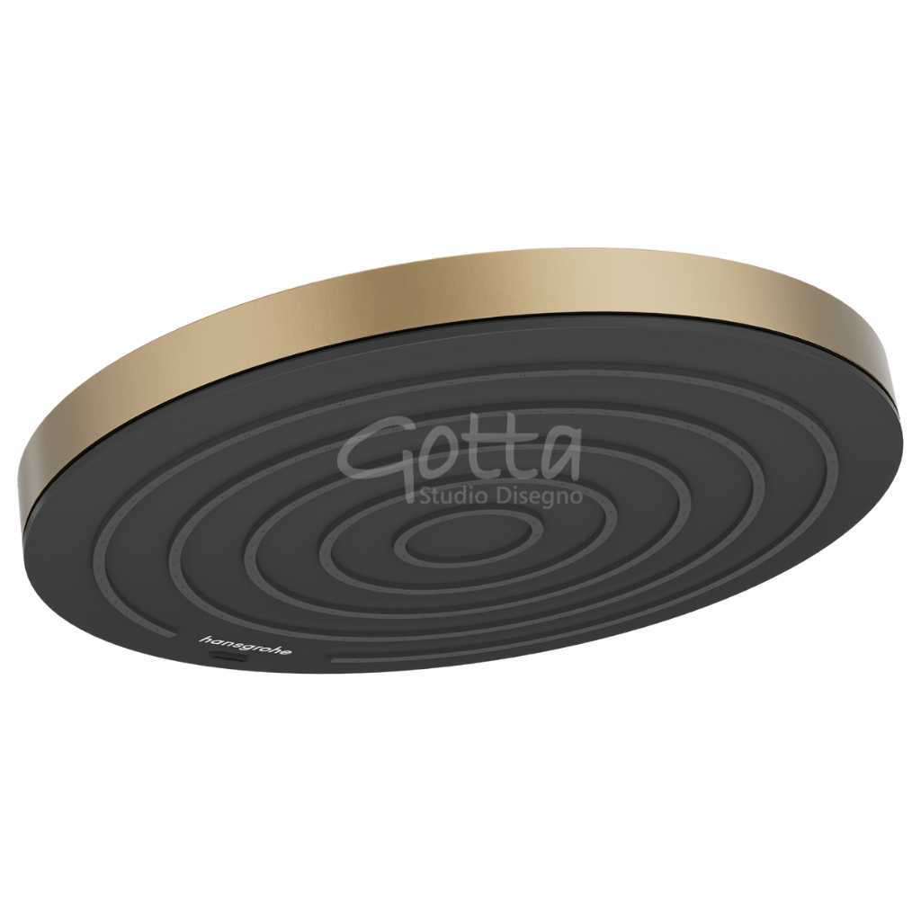 Pulsify S Ducha fija 260 1jet EcoSmart acabado Bronce Cepillado Hansgrohe 24141140 Essentials