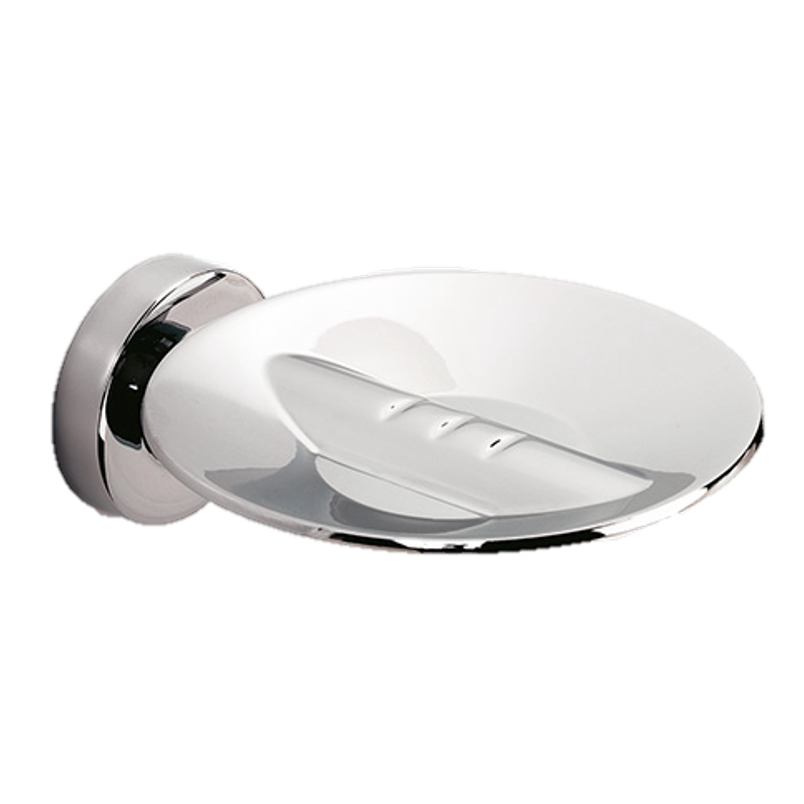 Jabonera Latón Cromado Tecno Project