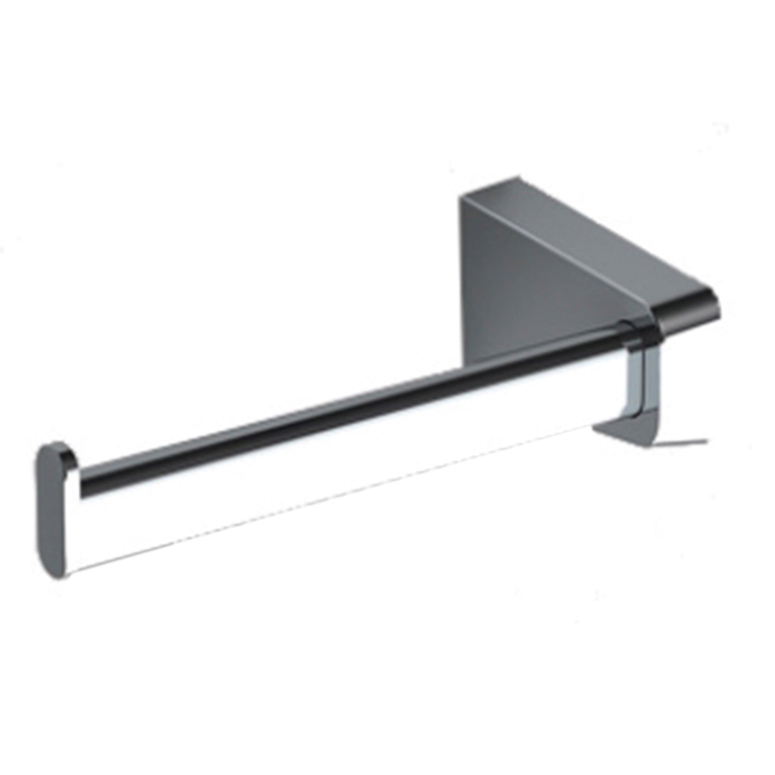 Portarrollo Izquierdo Latón Cromado S6