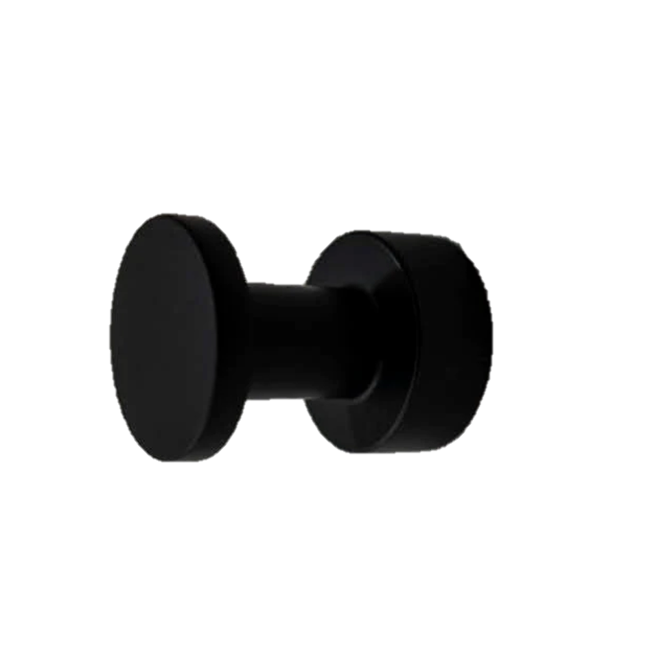 Percha Latón acabado Negro Mate Tecno Project