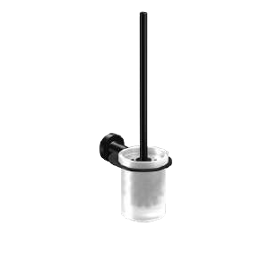 Escobillero a Pared Negro Mate Tecno Project