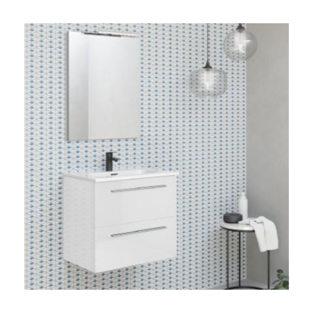 Gabinete Urban Pack Royo, Lacado Brillo Blanco
