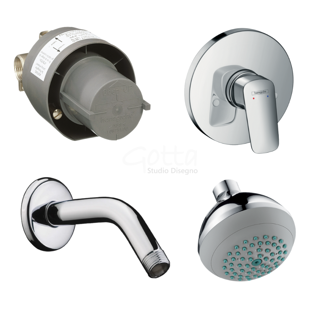 Pack Regadera Plus HANSGROHE ¡DISPONIBLE PARA ENTREGA INMEDIATA!